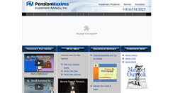 Desktop Screenshot of pensionmaxima.com